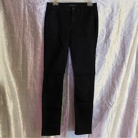 Calvin Klein skinny lightweight stretch jeans GUC, SZ 6 - Picture 1 of 10